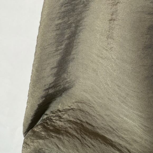 Banana Republic Women's Size L Sleeveless Relaxed Fit Shift Dress Olive Green - Picture 8 of 14